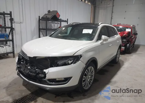 2017 Lincoln Mkx Reserve z USA, uszkodzony, nr VIN 2LMPJ8LR2HB153676